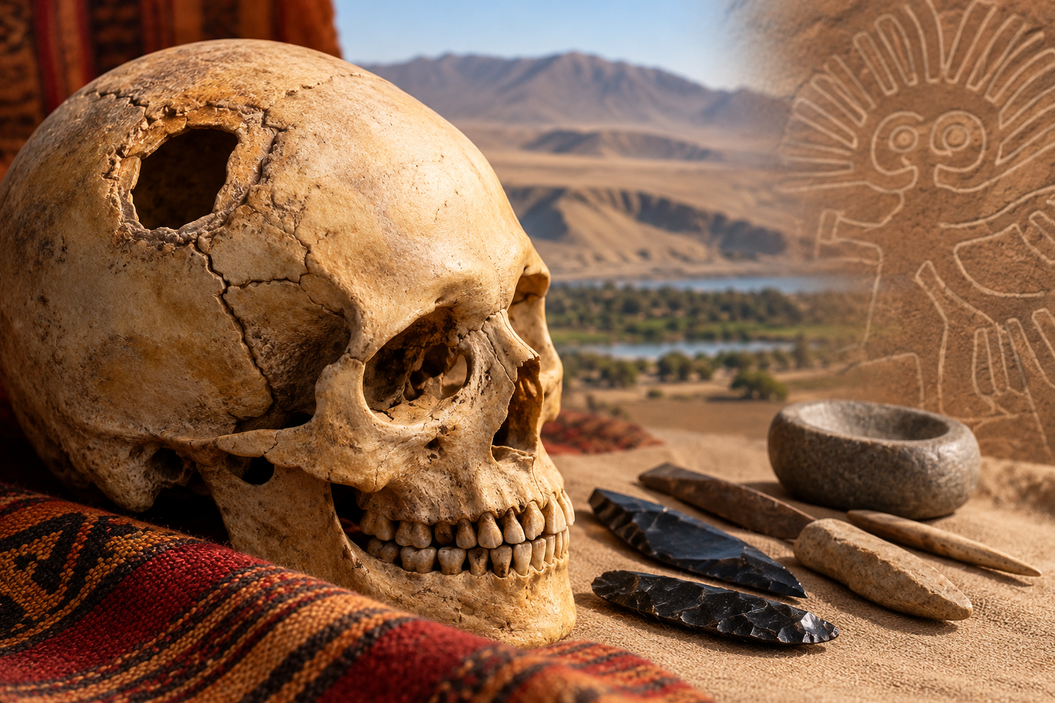 Las trepanaciones craneanas del antiguo Perú